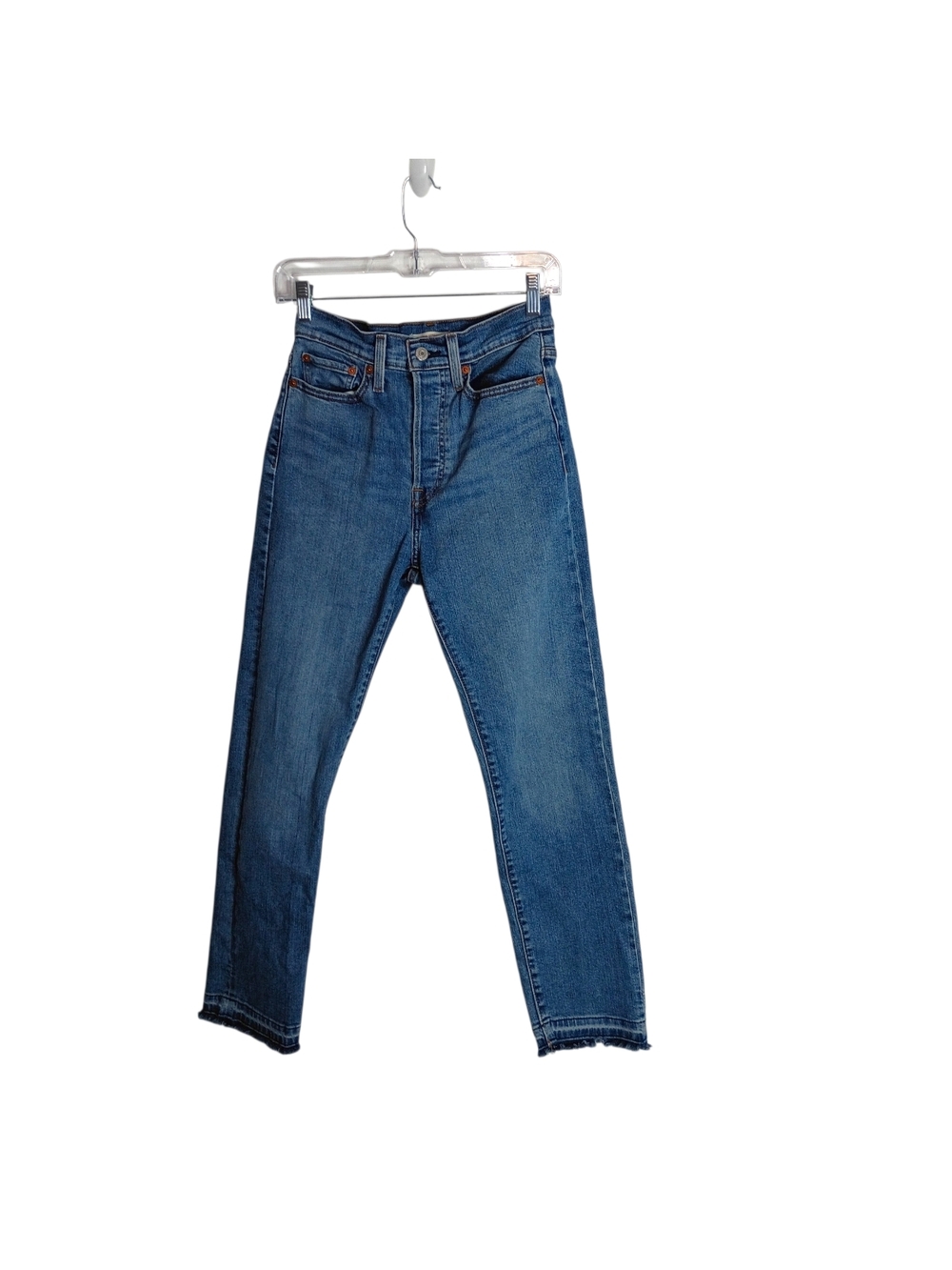 Levi's - Wedgie Straight Women’s Jeans in Medium Blue = Size 27